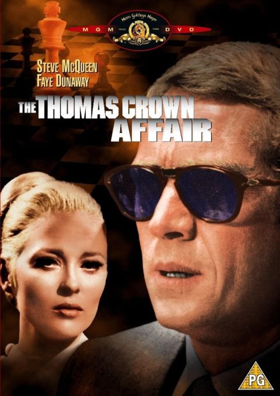 A poster of the movie 'The Thomas Crown affair'.