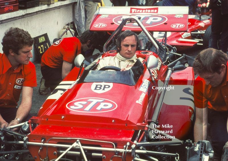 Chris Amon, STP March 701, 1970 British Grand Prix, Brands Hatch.