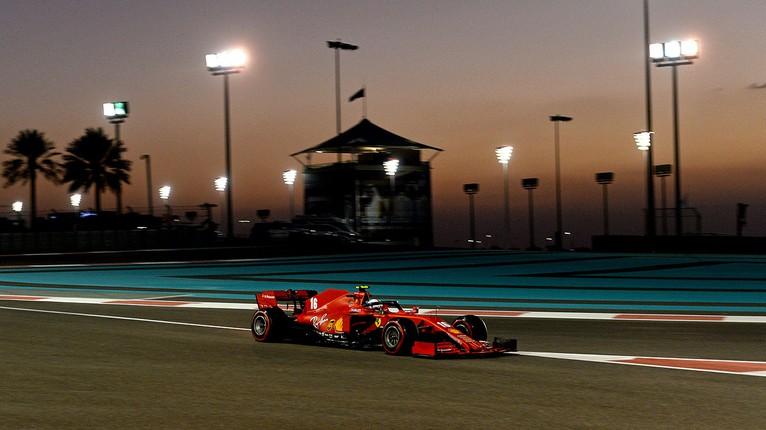 2020 Abu Dhabi GP. Charles Leclerc, Ferrari.
