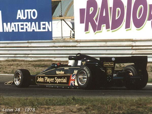Lotus 78, 1978.