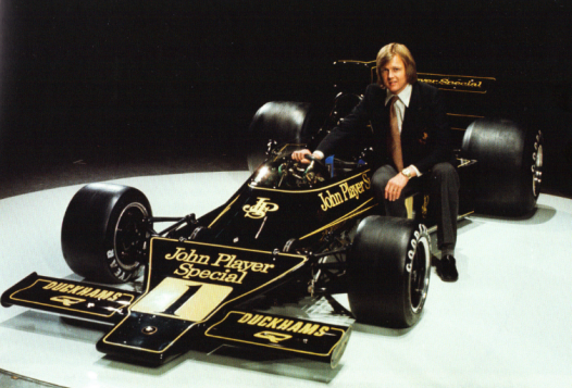 Ronnie Peterson and Lotus in 1978.