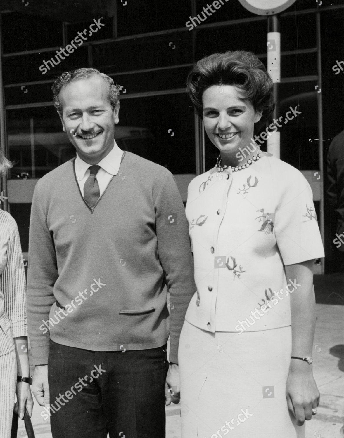 Colin Chapman and wife.