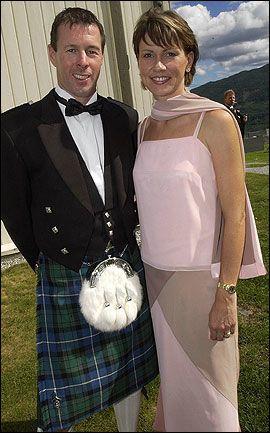 Colin McRae and his wife Alison.