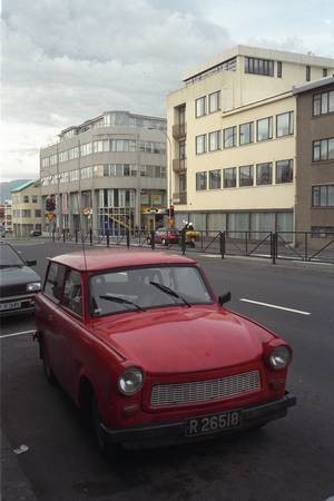 A Trabant in Reykjavík.