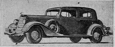 This is what the prototype ZIS-101 looked like in 1934. 