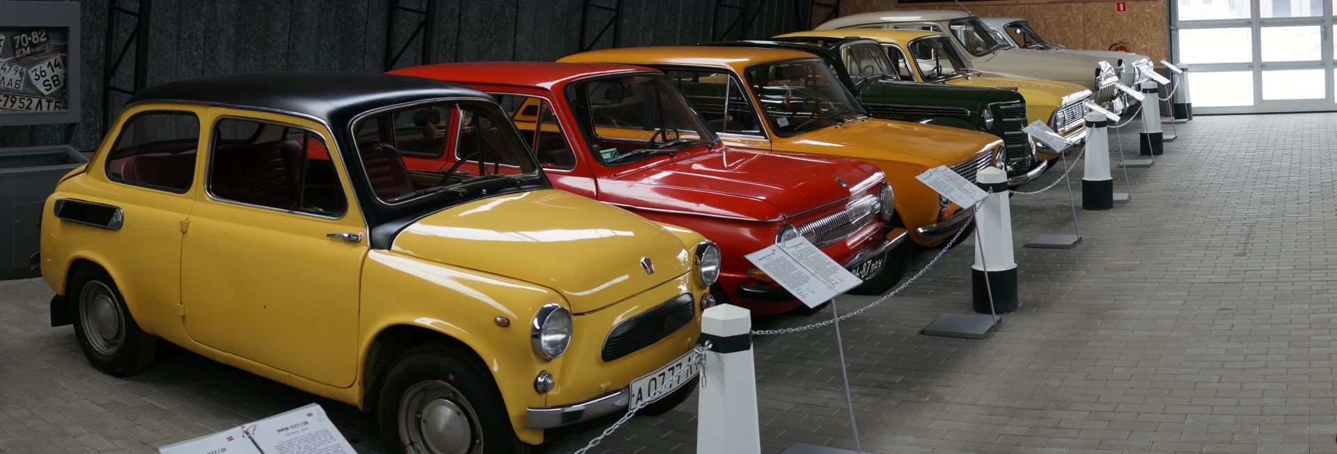 Old Soviet cars.