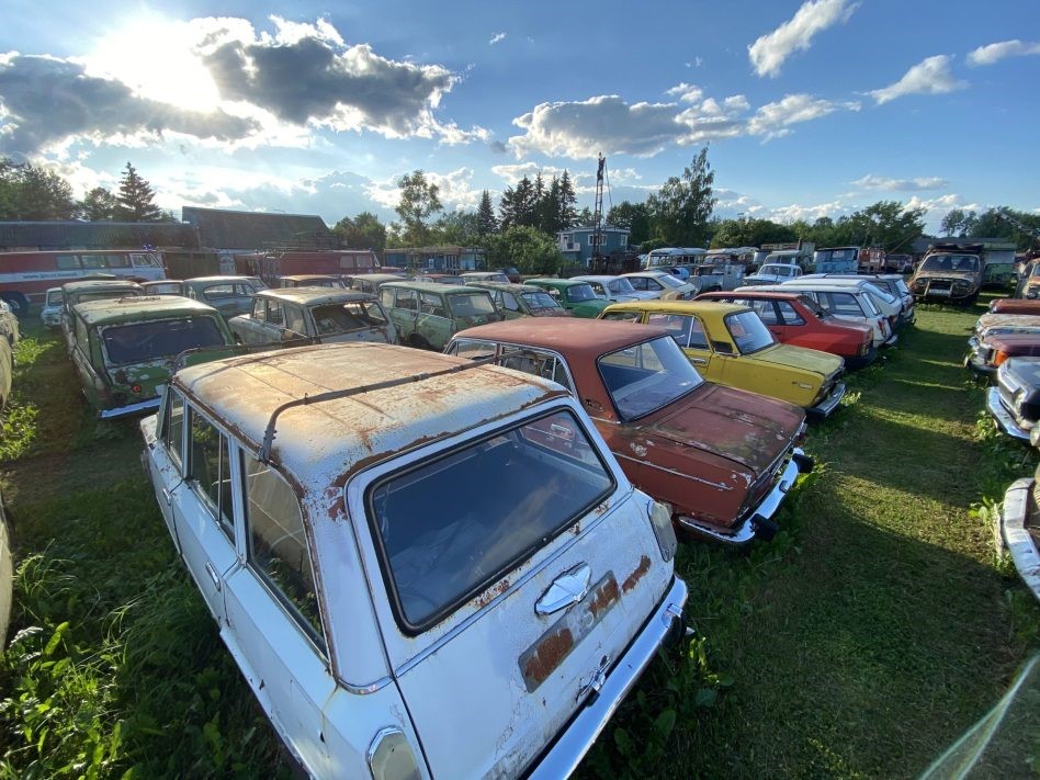 Vintage Soviet Union cars