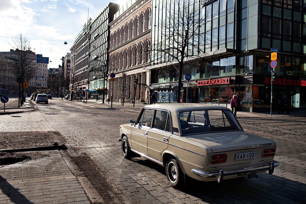 A Lada in Finland.
