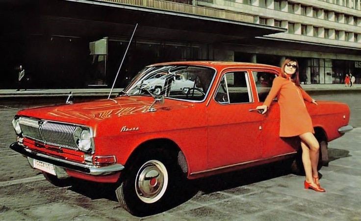 The GAZ-24 ‘Volga’ from the Gorky Automobile Factory.