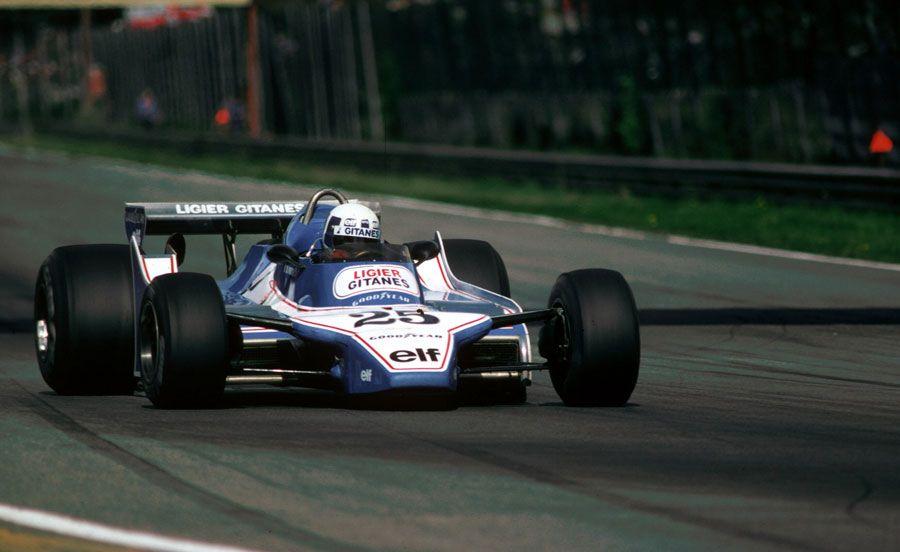 Didier Pironi, Ligier-Ford JS11/15, 1980 Belgian GP, Zolder.