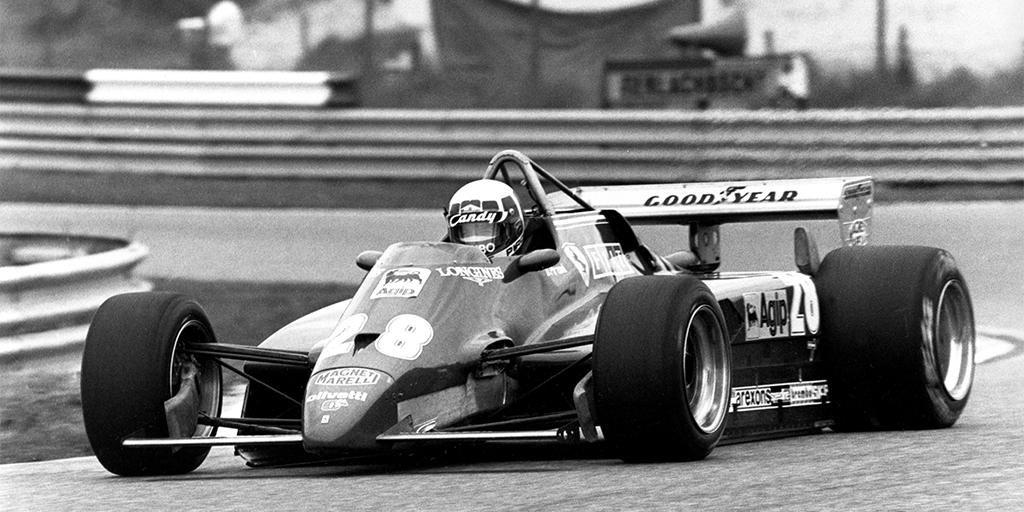 July 3, 1982. In the Dutch GP Didier Pironi takes the 3rd and final F1 win of his career in the 126C2.