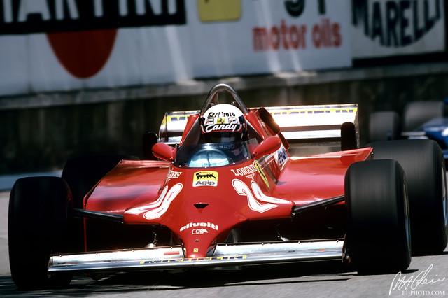Pironi, Ferrari, Monaco 1981.