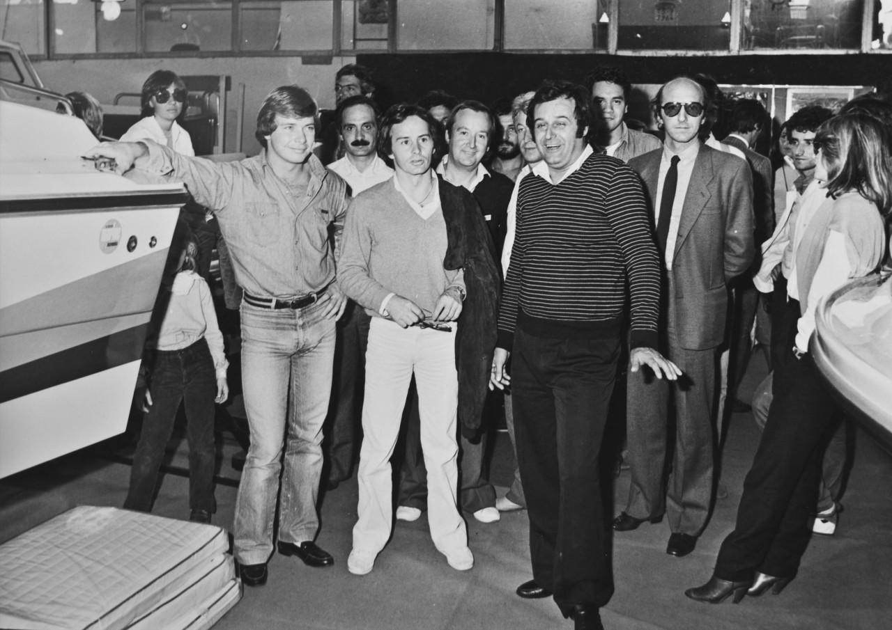 Gilles Villeneuve, Didier Pironi and some other people.