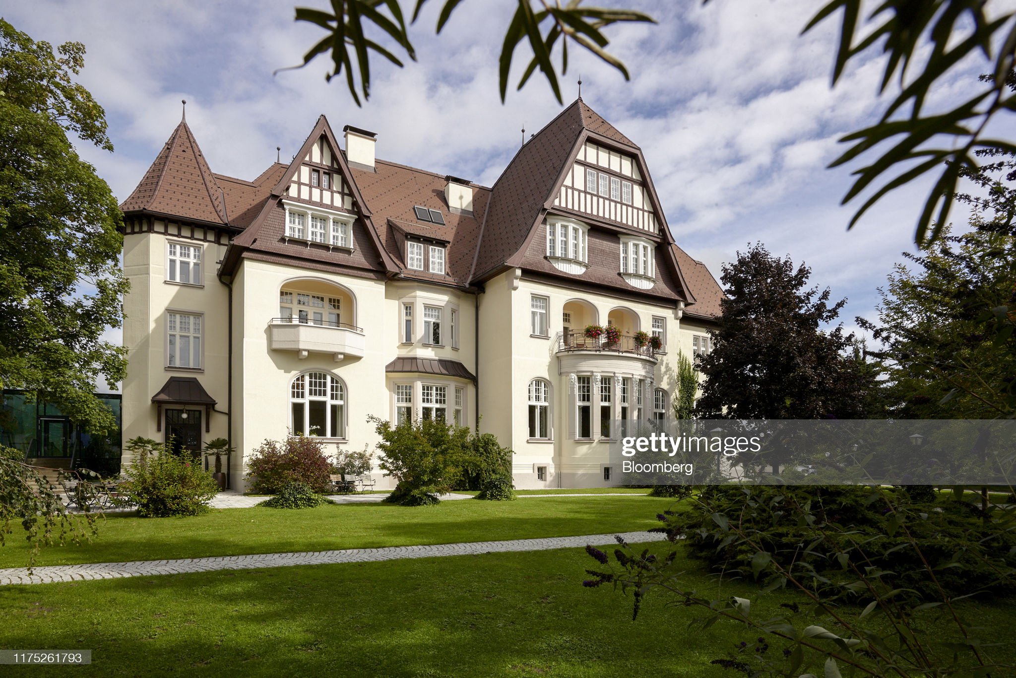 The Hotel Steirerschlossl stands in Zeltweg, Austria, on September 09, 2019. Discreetly, Red Bull billionaire Dietrich Mateschitz has been on a decade-long acquisition spree in the Austrian Alps, buying castles and villas from churches or aristocratic families that couldn’t afford their upkeep. 