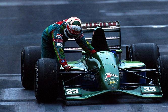 De Cesaris, Jordan, in 1991.