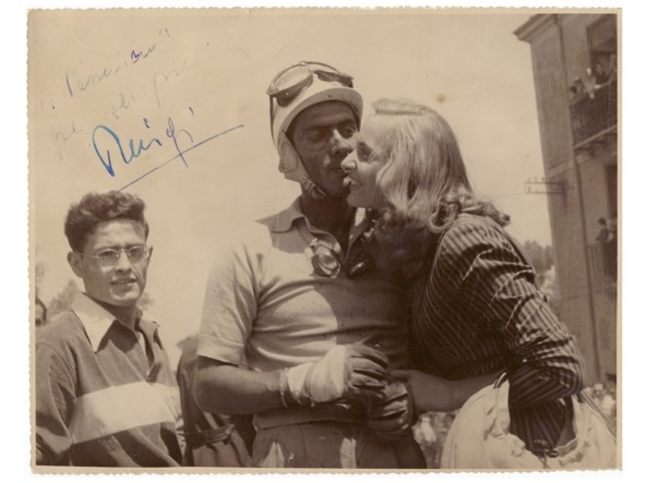 Fiamma Breschi with Luigi Musso.