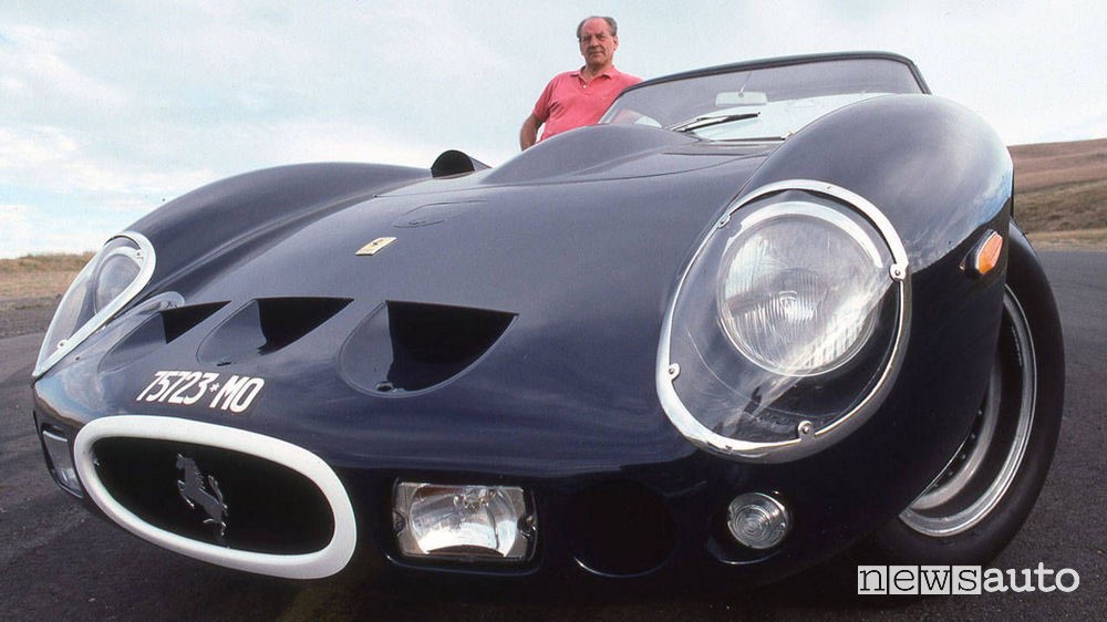 Innes Ireland and the Ferrari 250 GTO. Ireland was not just a great race driver but one of the more entertaining characters in the racing world.