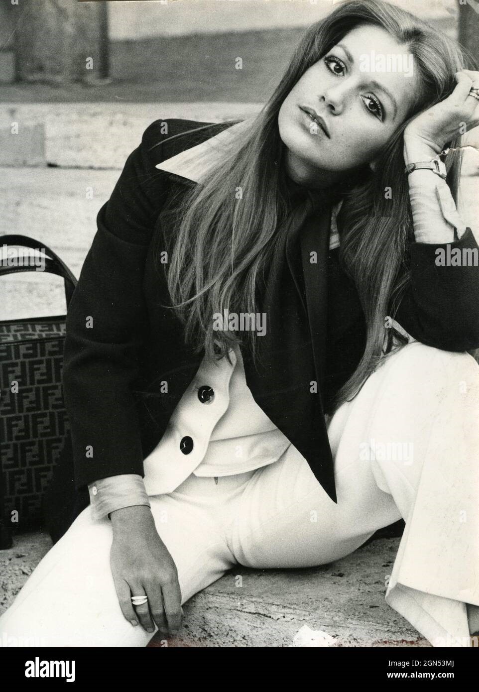 French-Italian actress Catherine Spaak in the 1970s.