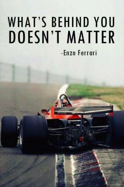 The cover of an Enzo Ferrari book.
