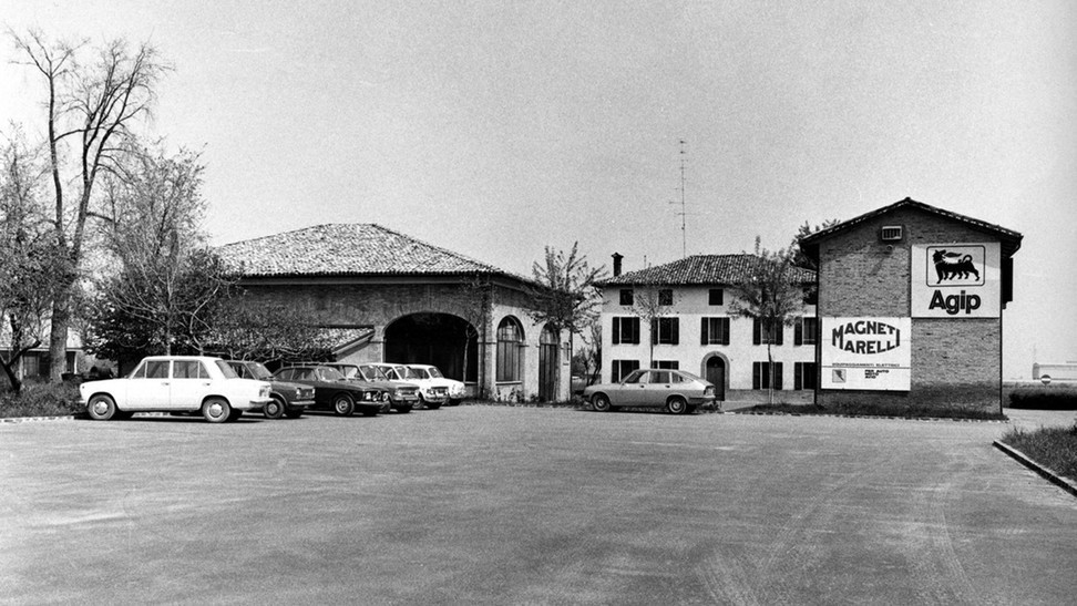 Enzo Ferrari’s house at Fiorano circuit in 1972.