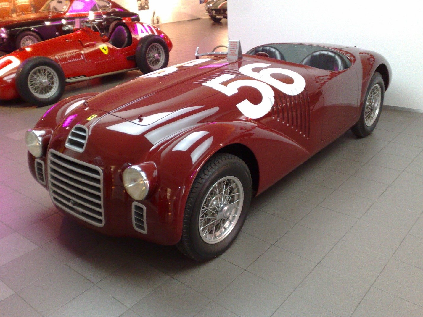 The Ferrari 125 S.