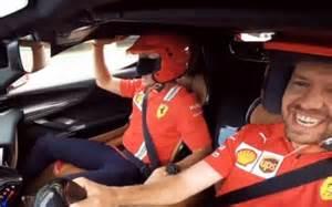 Sebastian Vettel and Charles Leclerc. 