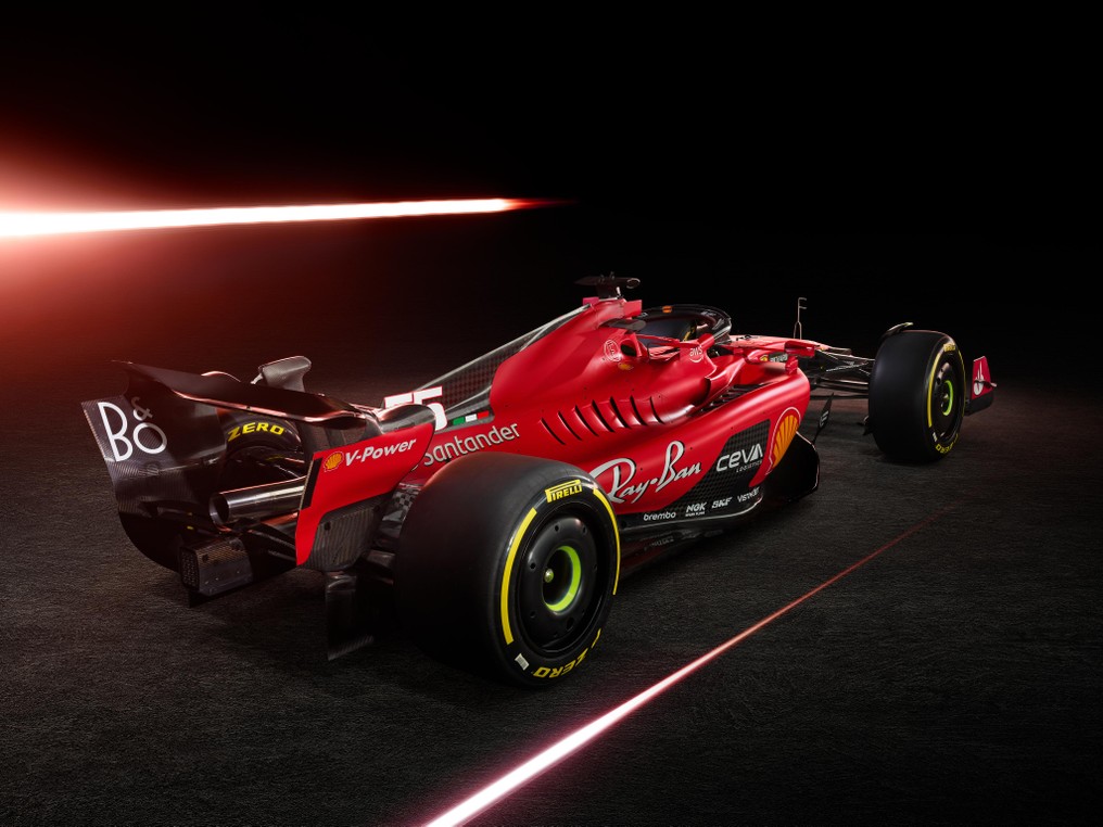 The new Ferrari F1.