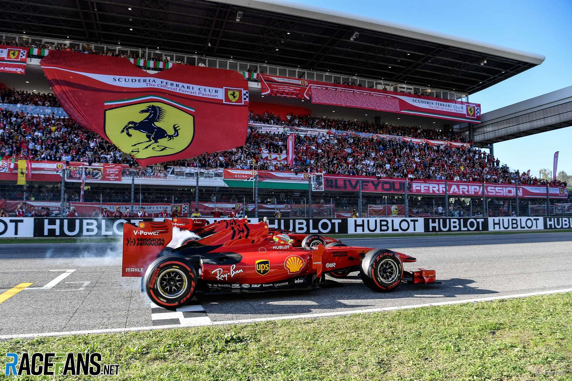 A Ferrari F1 at Mugello.