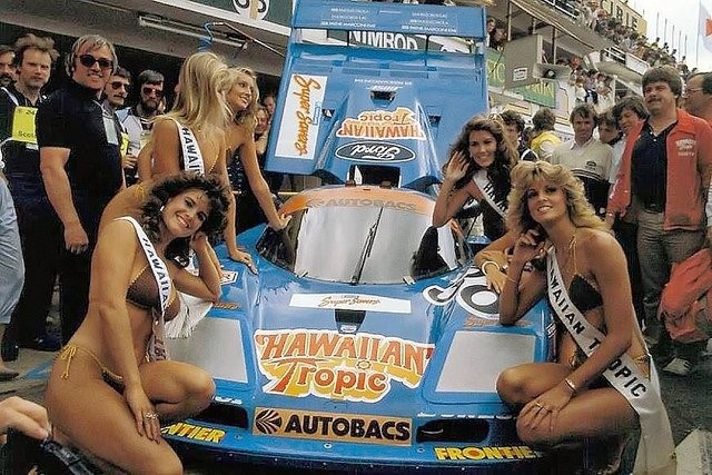 Miss Hawaiian Tropic contestants in 1983.