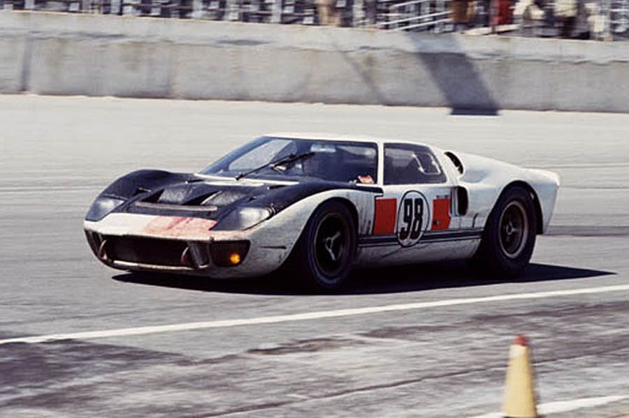 The Ford GT40 at Daytona.