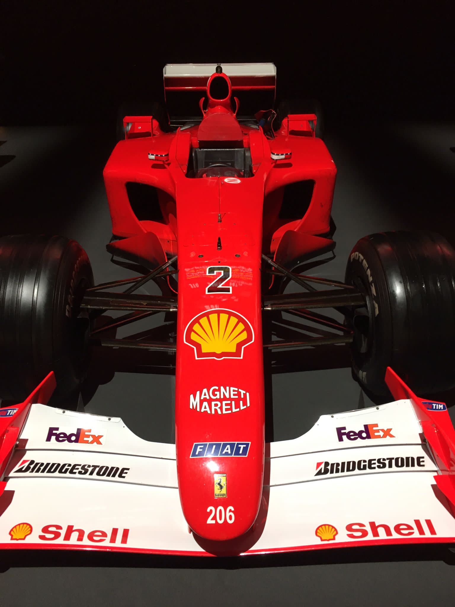 A Ferrari F1.