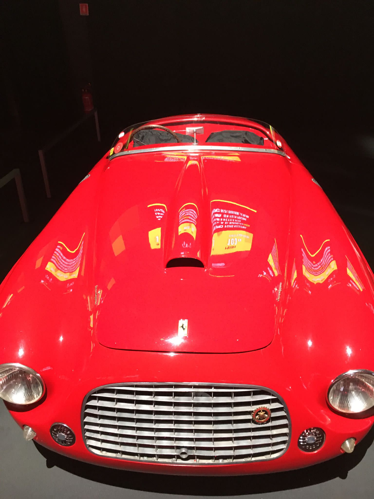 A vintage Ferrari.