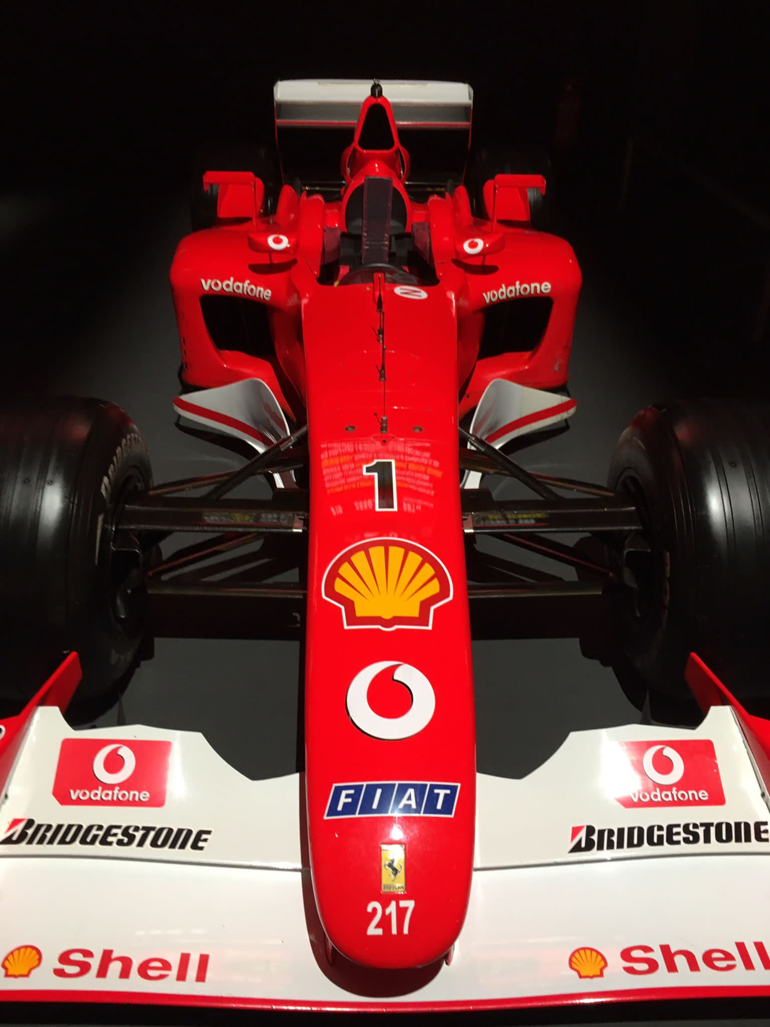 A Ferrari F1.