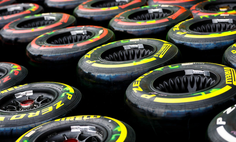 F1 tyres.