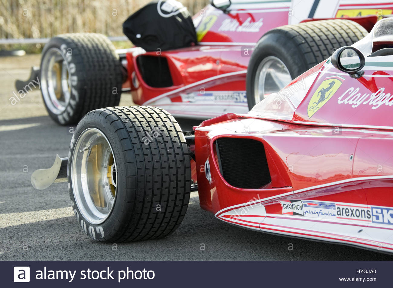 Vintage Ferraris F1.