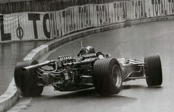 Jean-Pierre Beltoise, Matra MS11, at the Monaco GP on 26 May 1968.