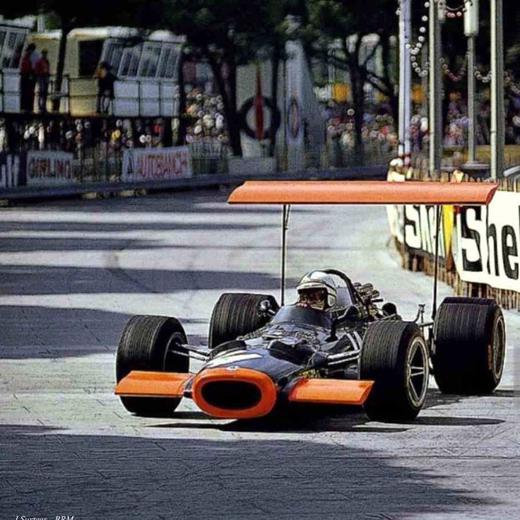 John Surtees, BRM P180, at the Monaco GP on 18 May 1969.