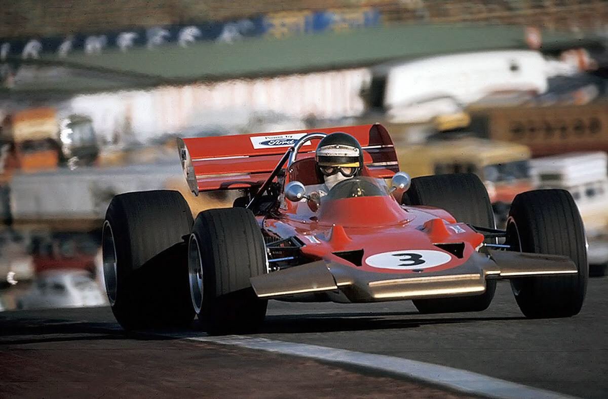 Jochen Rindt, Lotus 72, in 1970.