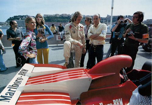 Helmut Marko, BRM P153B, at the Monaco GP on May 14, 1972.