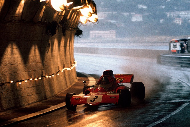 Jacky Ickx, Ferrari 312B2, at the 1972 Monaco Grand Prix.