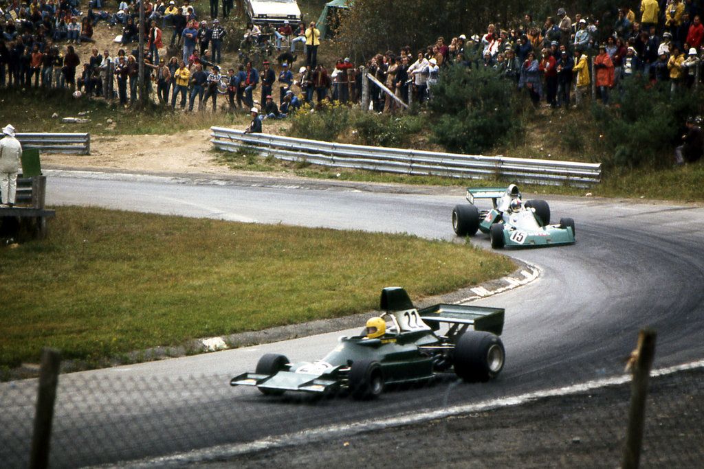 A race in 1974.