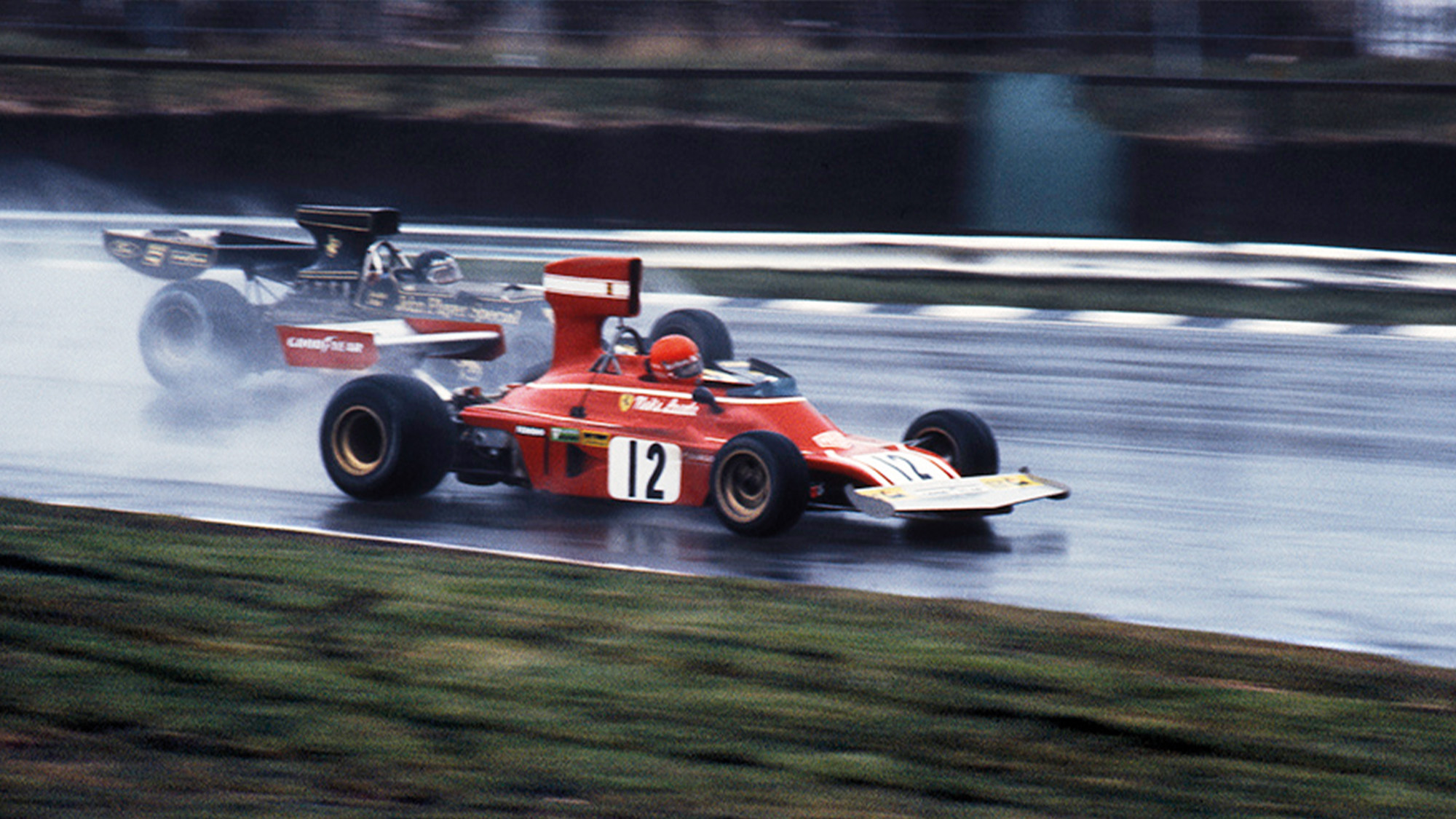 Niki Lauda, Ferrari, in 1974.
