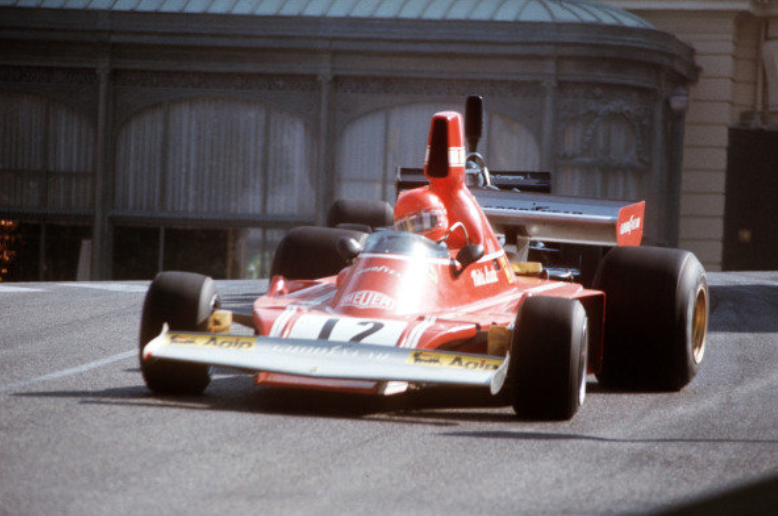 Niki Lauda, Ferrari, at the Monaco Grand Prix on 26 May 1974.