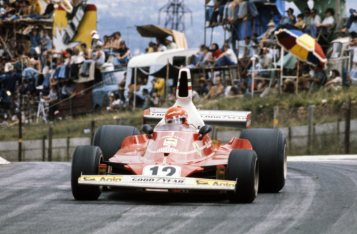 Niki Lauda, Ferrari 312T.