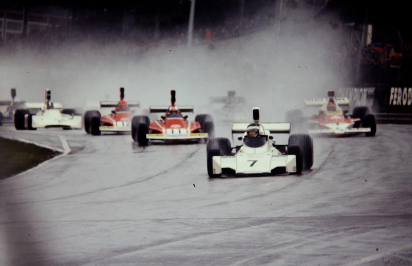 A F1 race in 1975.