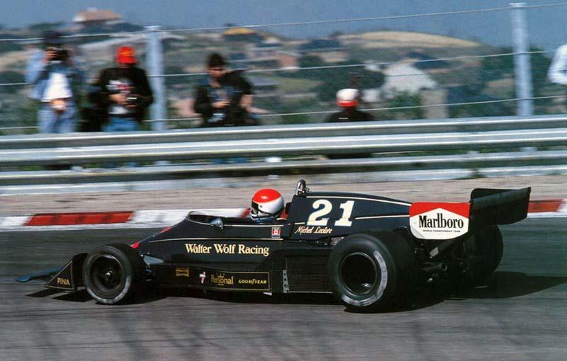 Michel Leclère, Wolf, at Jarama on 2 May 1976.