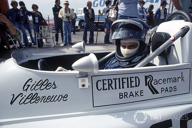 Gilles Villeneuve, March 76B-Ford BDA, sits in his cockpit on 05 September 1976. 