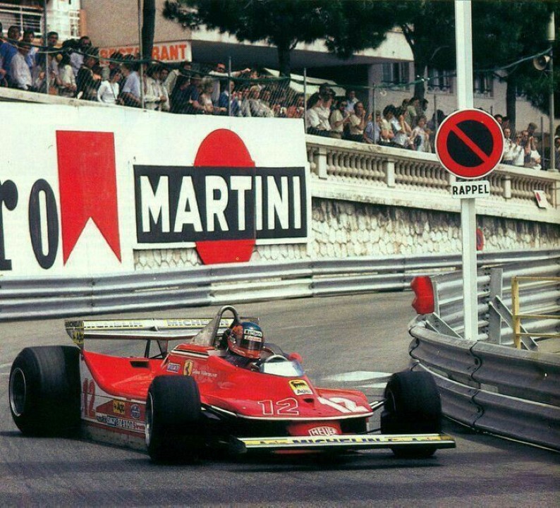 Gilles Villeneuve, Ferrari 312T4, at the Monaco Grand Prix in Monte Carlo on 27 May 1979.