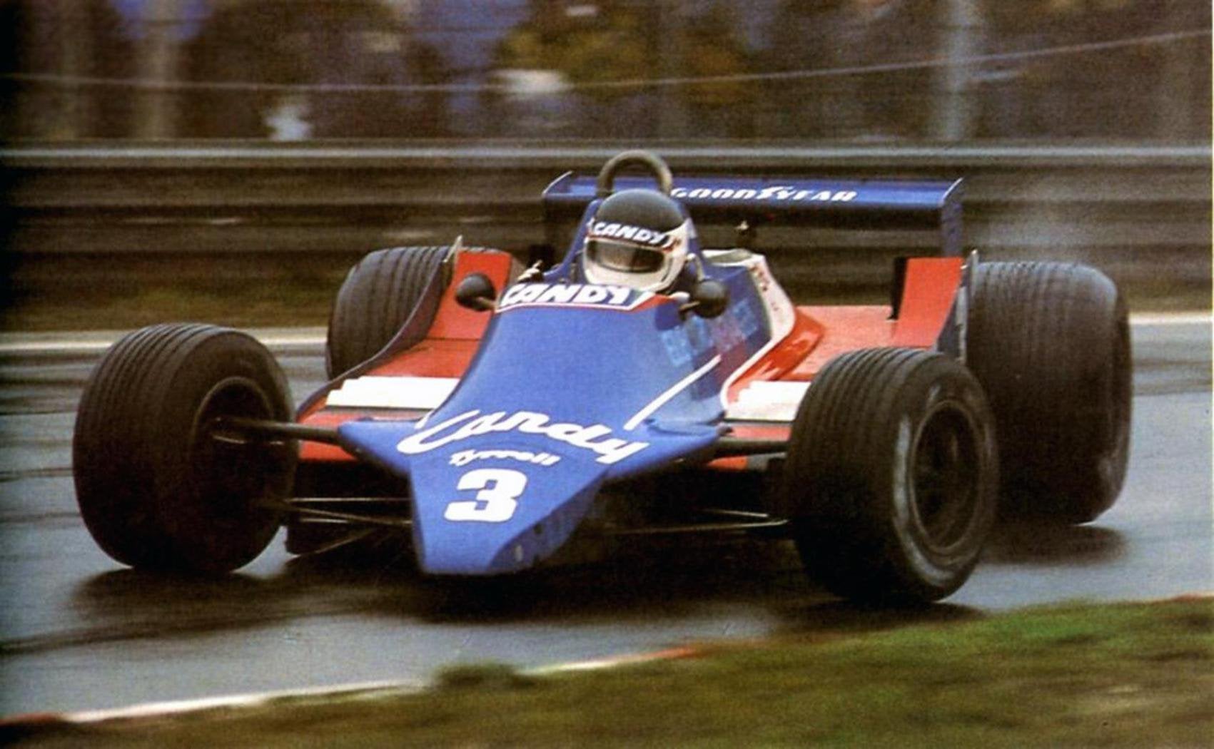 Jean-Pierre Jarier, Tyrrell 009, in 1980.