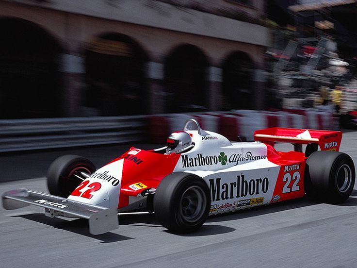 Mario Andretti, Alfa Romeo 179, in Monaco on 31 May 1981.